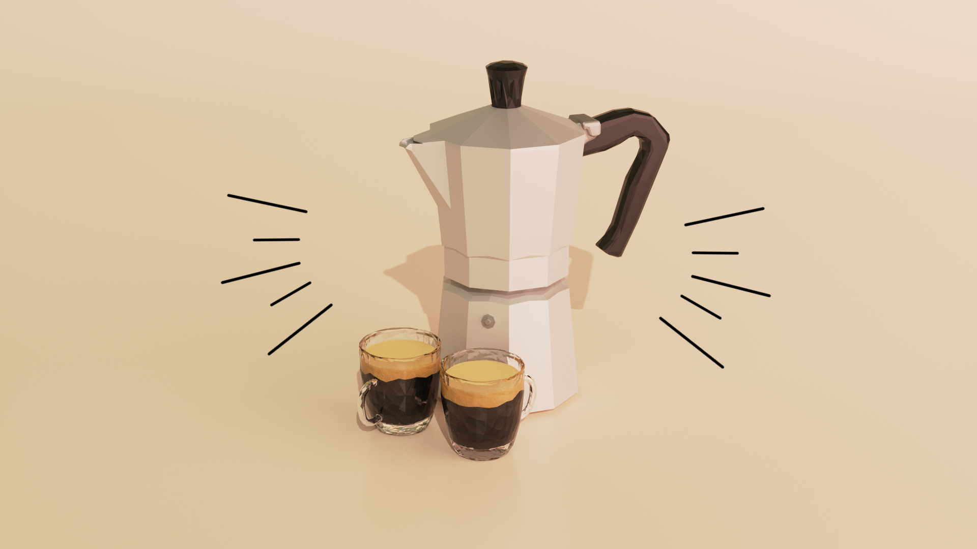 Low Poly Coffee preview image 3